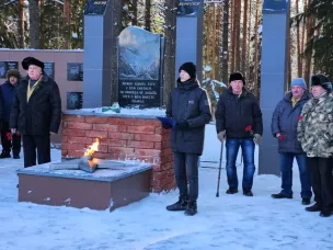 МИТИНГ ПАМЯТИ I 35 ГОДОВЩИНА ВЫВОДА СОВЕТСКИХ ВОЙСК ИЗ АФГАНИСТАНА